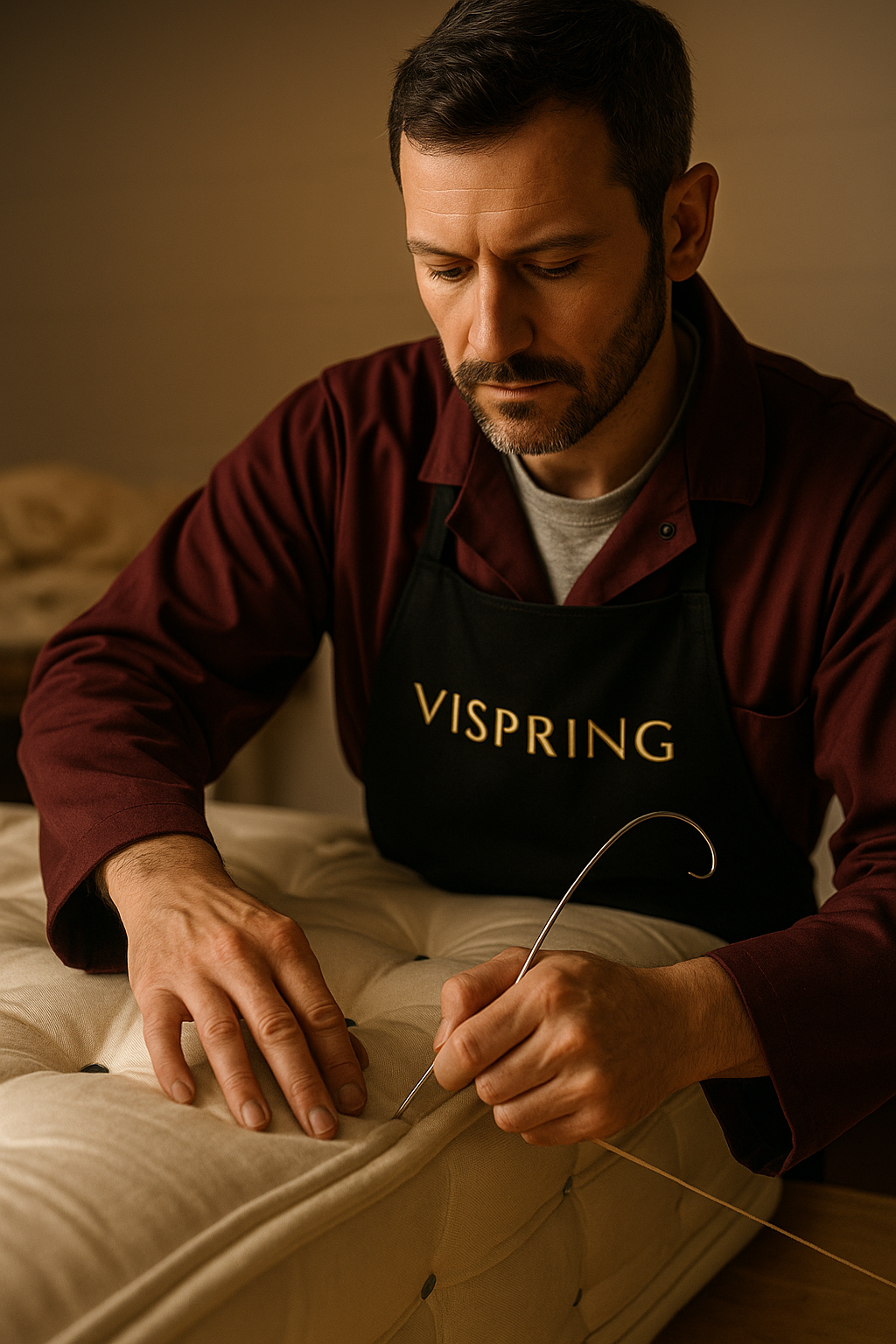 Materiales naturales Vispring